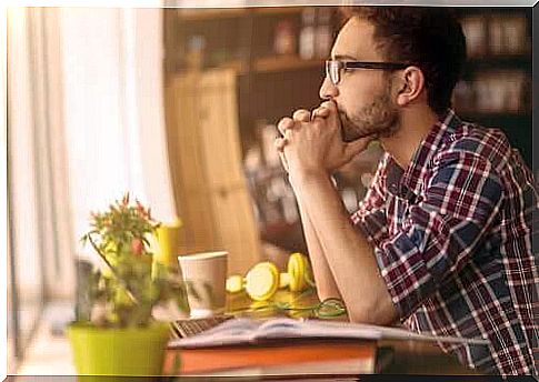 thoughtful man