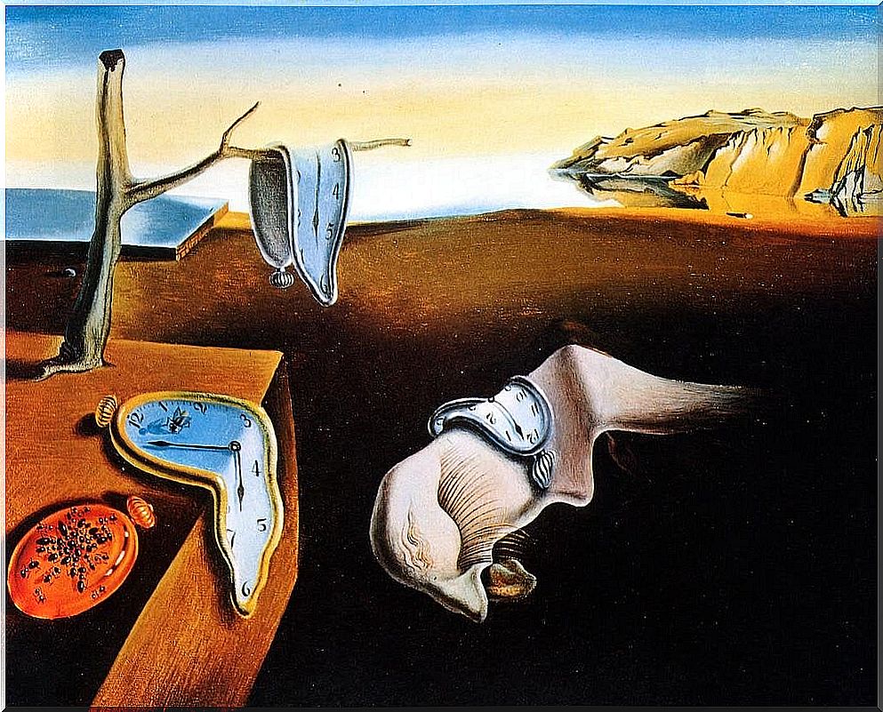 Salvador Dalí painting